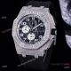 Iced Out Audemars Piguet Royal Oak Offshore Chronograph Watches Black Grande Tapisserie Dial (5)_th.jpg